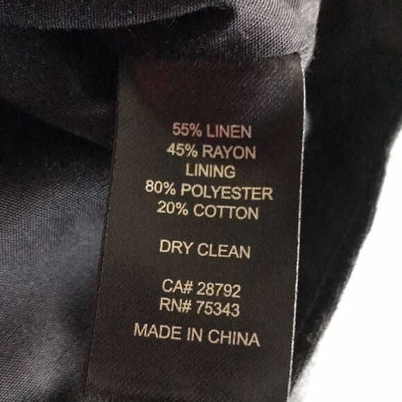 House of Harlow 1960 Puff Sleeve Linen Blend Crop Top Black sz 10 NWOT - Picture 7 of 15